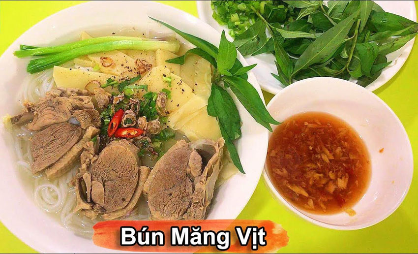 7 bước có ngay món bún măng vịt cực ngon - LAVADA